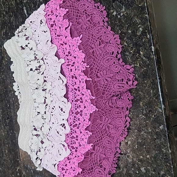 Nwt Rue 21 Lace Shorts Cream, Light Pink, Hot Pink and Burgandy Size Medium - Picture 2 of 5